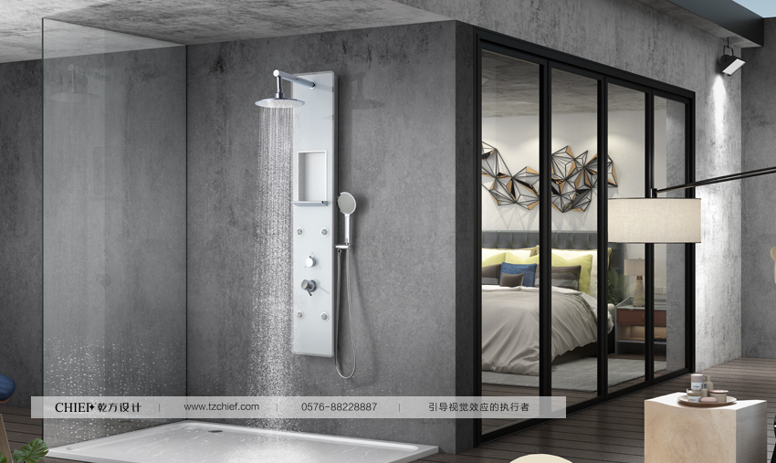 衛(wèi)浴-淋浴屏