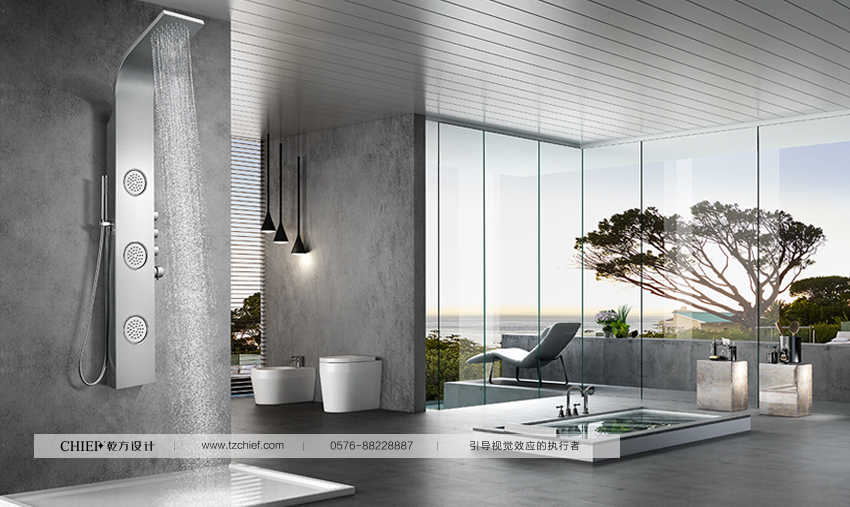 衛(wèi)浴-淋浴屏